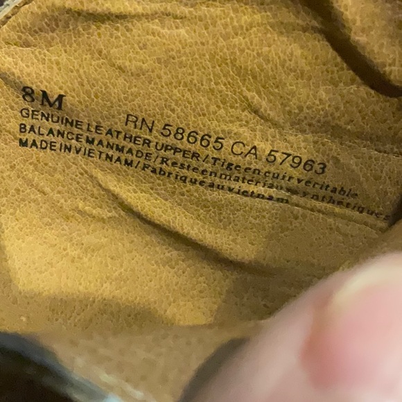 Susina Corina, Nude Leather PeepToe Booties w/ a zip up back closure & a 3” heel - Picture 9 of 12